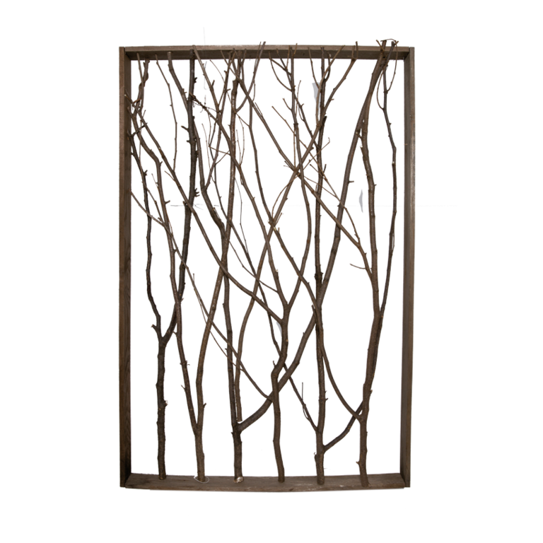 Frame with twigs,