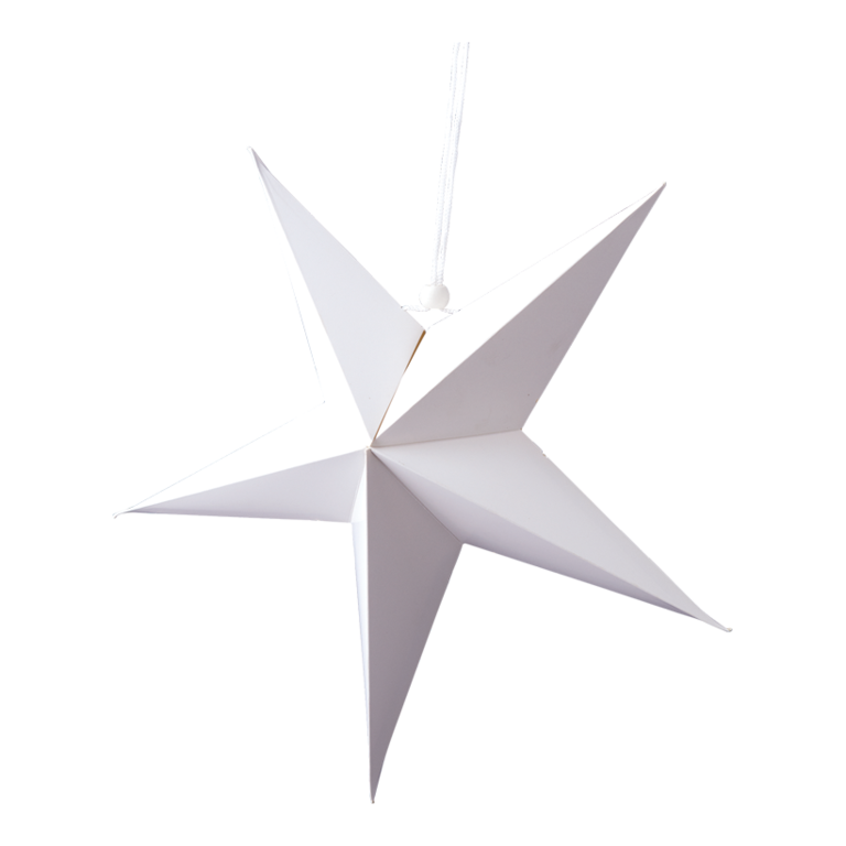 Folding star, 5-pointed,