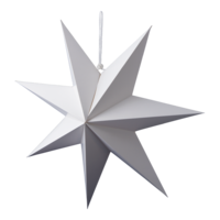 Folding star, 7-pointed,