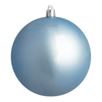 Christmas ball, light blue matt,