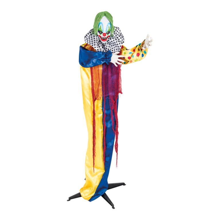 Horror clown, with stand,