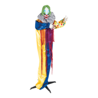 Horror clown, with stand,