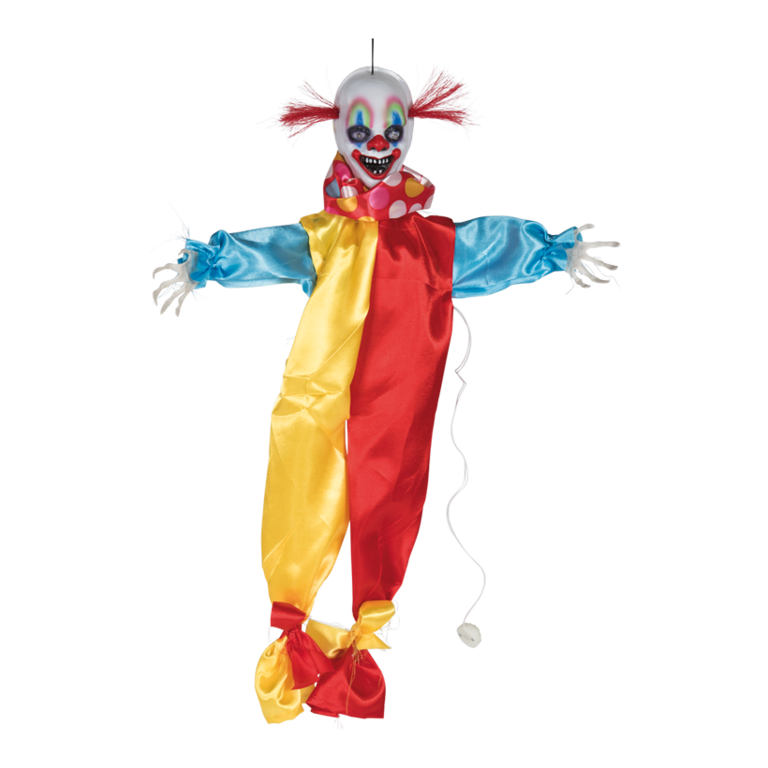 Horror clown, with hanger,