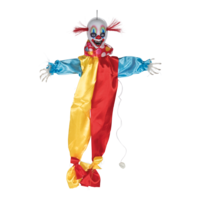Horror clown, with hanger,