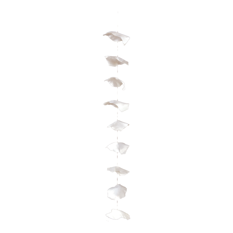 Rose blossom garland,