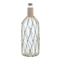 Bottle message with cork,