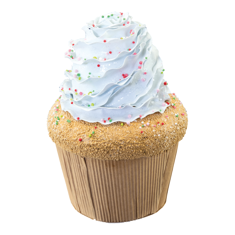 Cream cupcake,