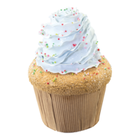 Cream cupcake,