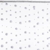 "Decorative Snowball Curtain 200 x 90 cm"