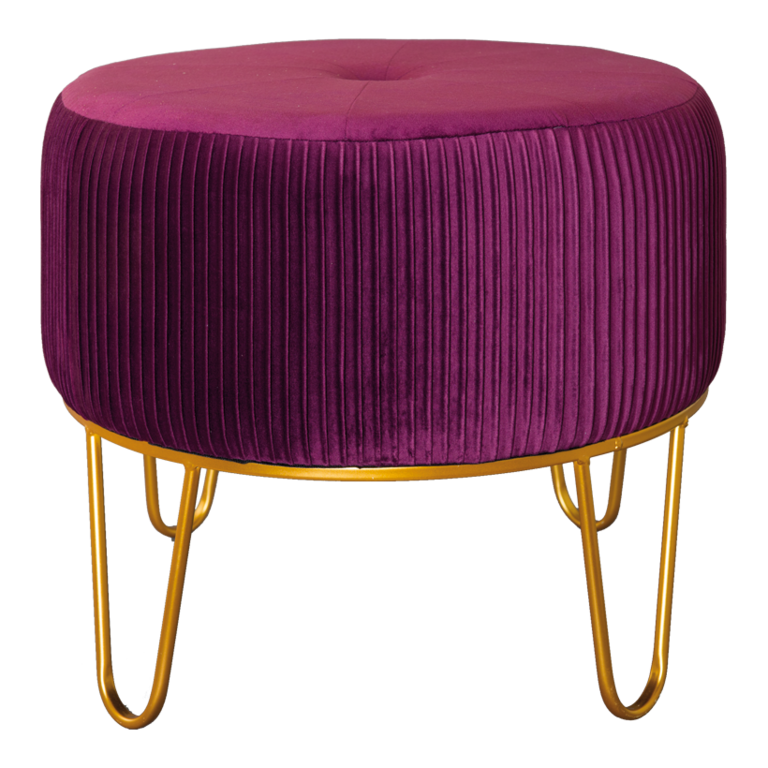# Velvet chair,