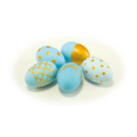 5 Easter eggs,