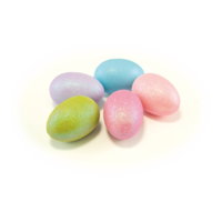 5 Easter eggs,