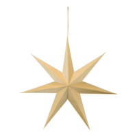 Foldable star,