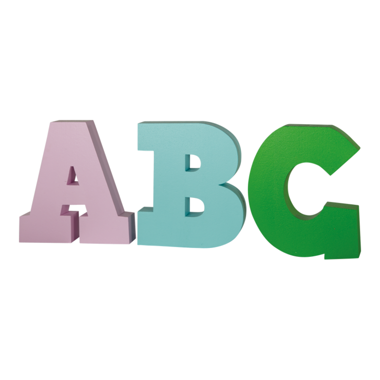 # Letters ABC,