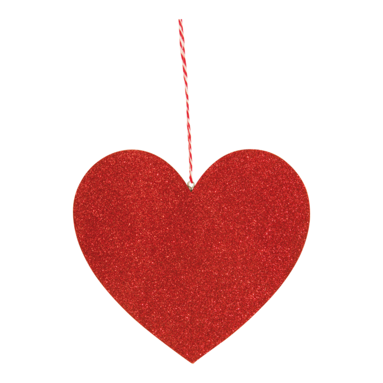 Heart with hanger,