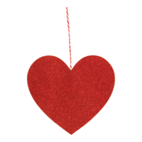 Heart with hanger,