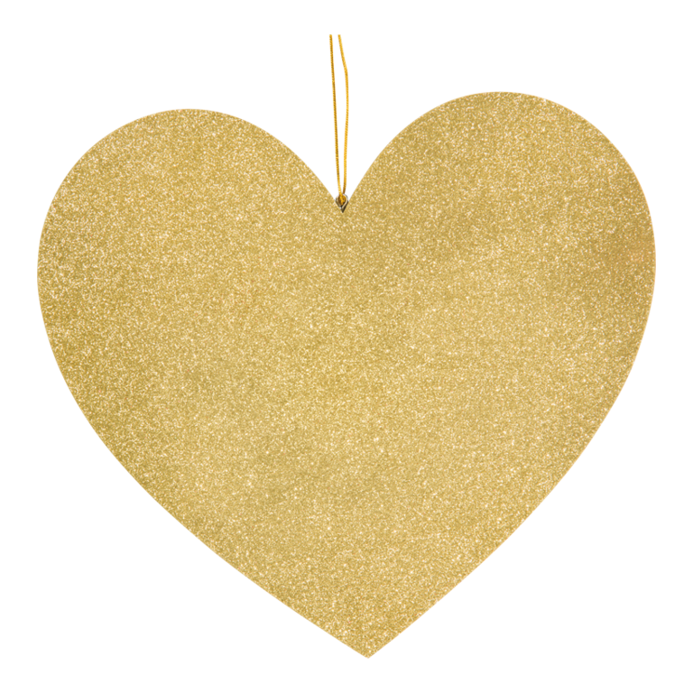 Heart with hanger,