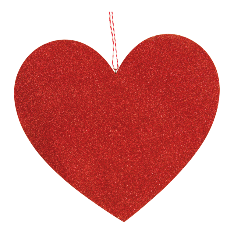 Heart with hanger,
