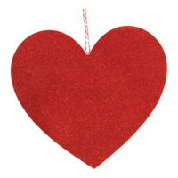Heart with hanger,