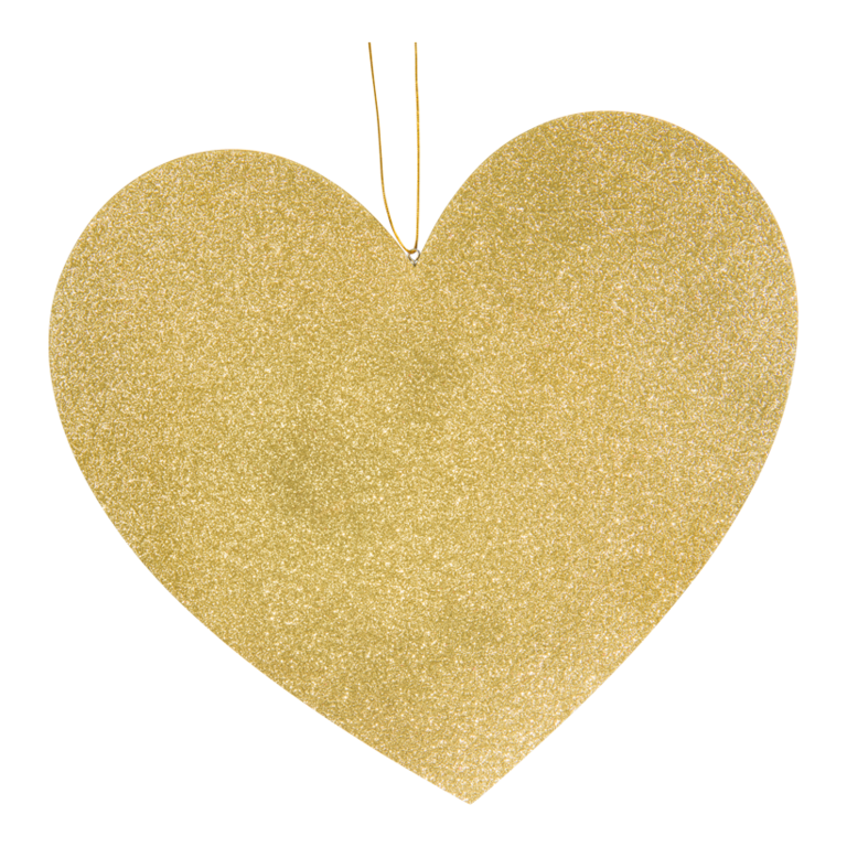 Heart with hanger,