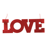 "Lettering ""LOVE"","