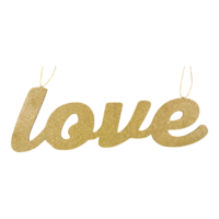 "Lettering ""love"","