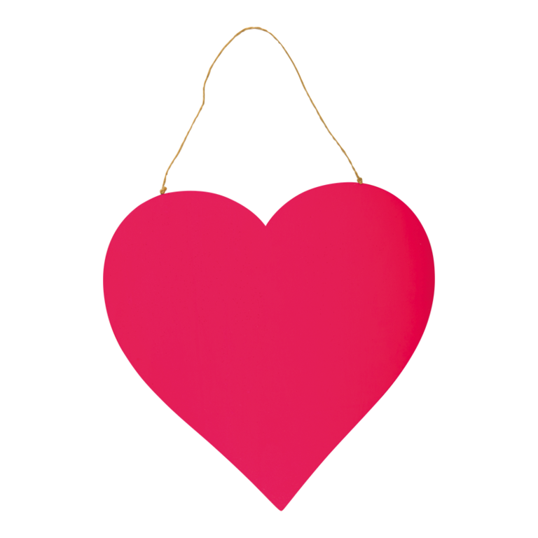 Heart, with hanger,