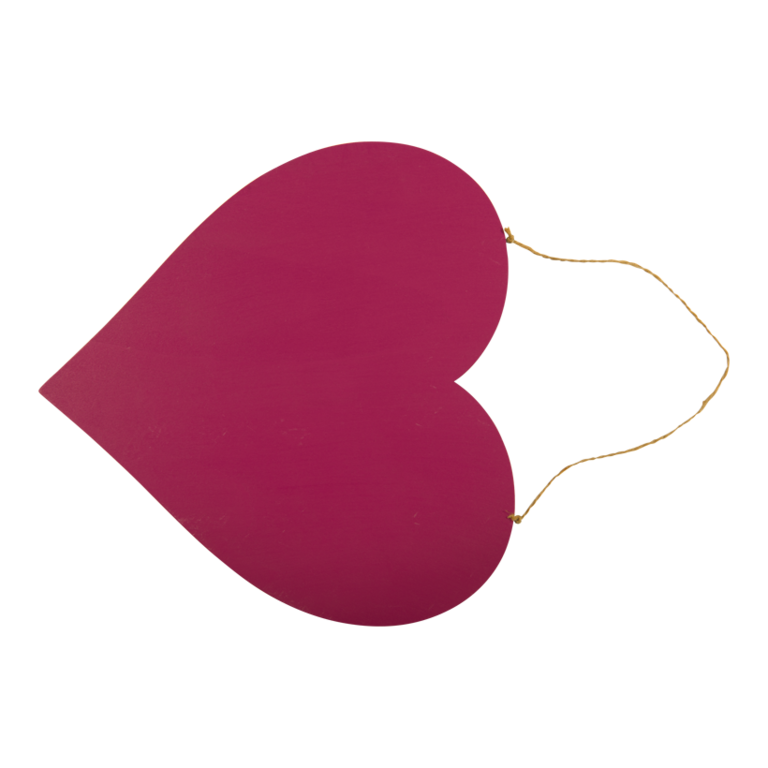 Heart, with hanger,