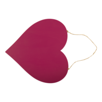 Heart, with hanger,