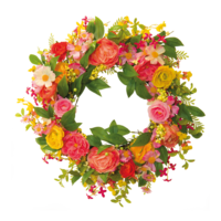 Flower wreath,