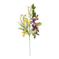 Spray with butterflies and butterflies,