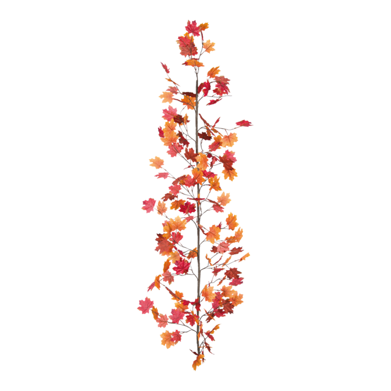 Maple leaf garland,