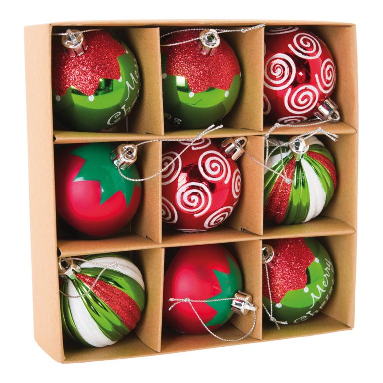 Christmas balls,