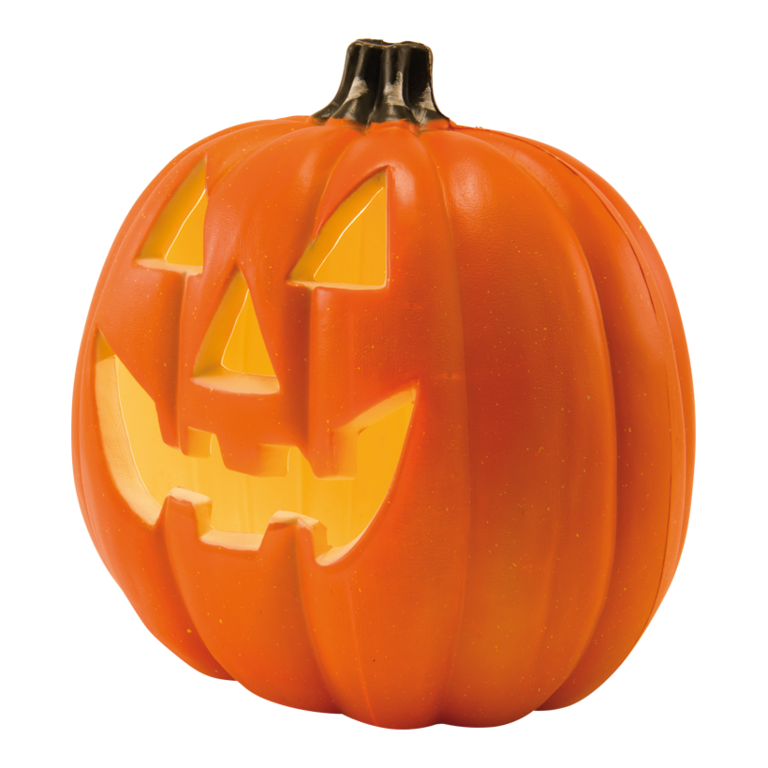 Pumpkin with face,
