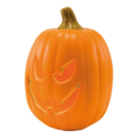 Pumpkin with face,