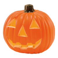 Pumpkin with face,