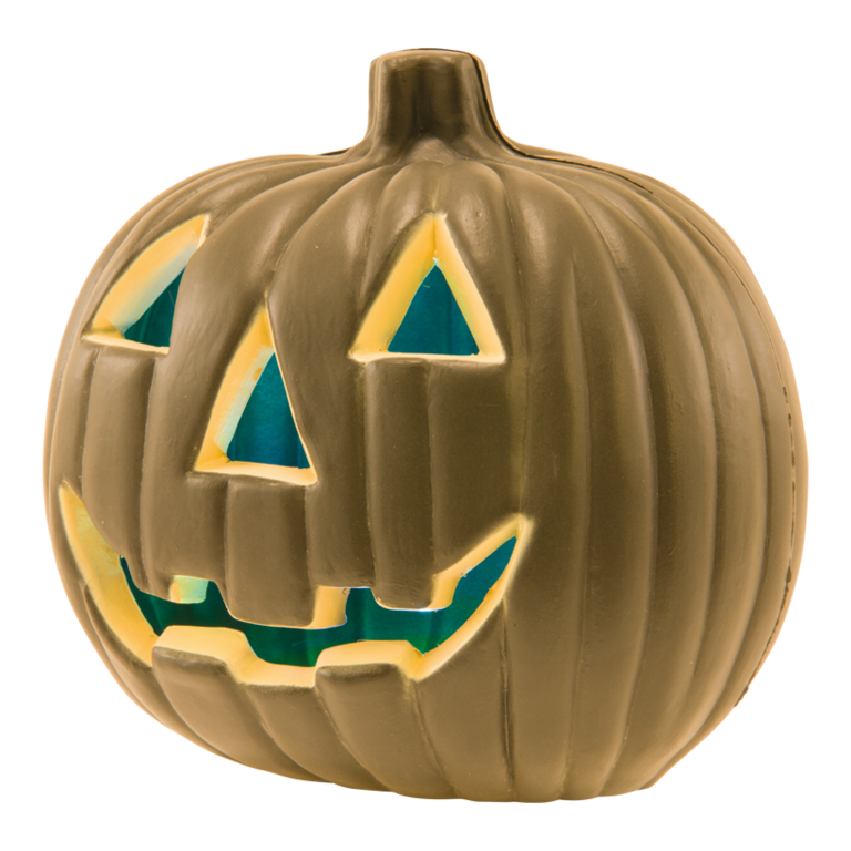 Pumpkin with face,