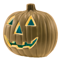 Pumpkin with face,