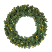 Noble fir wreath,