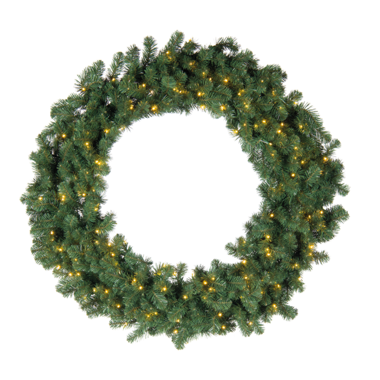 Noble fir wreath,