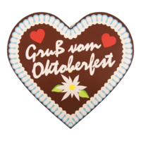 "Gingerbread heart ''Gruss