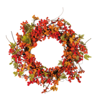 Wreath with berries,