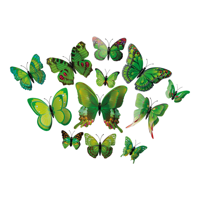 3D Butterflies,