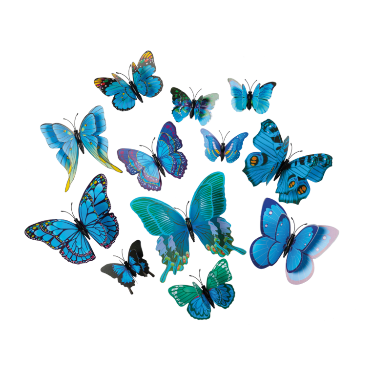 3D Butterflies,