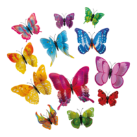 3D Butterflies,
