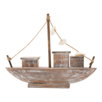 Boat with shells,