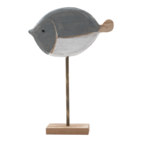 Fish on base plate,