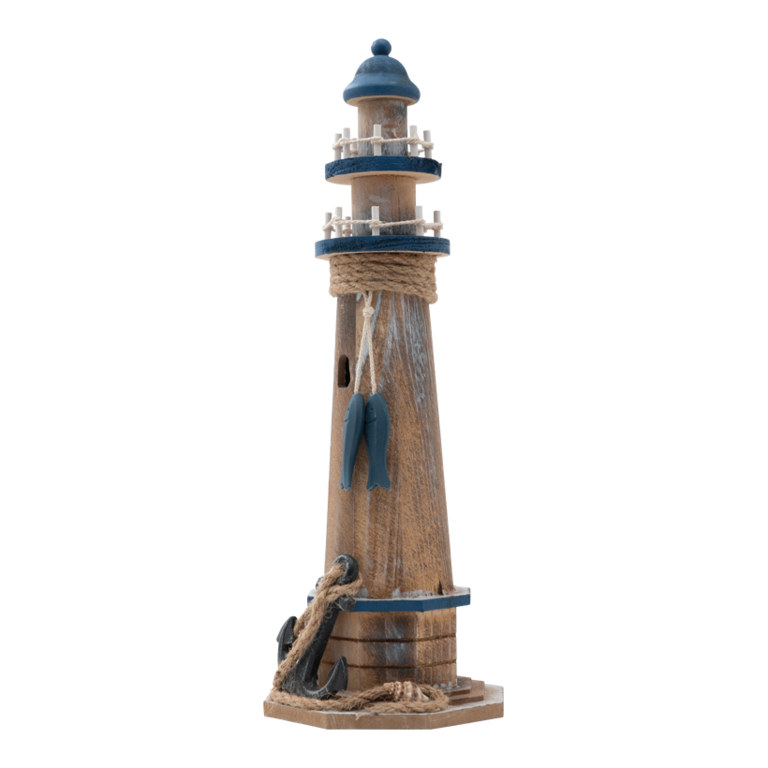 Lighthouse with decoration,
