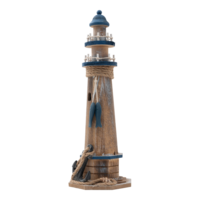 Lighthouse with decoration,