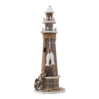 Lighthouse with decoration,